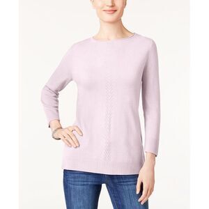 Karen Scott Luxsoft Rolled Neck Sweater